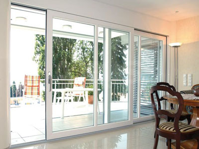 Розсувні двері на терасу