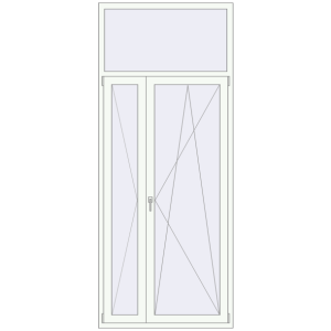 Купити Балконні двері 1130x2730 мм REHAU Euro 70