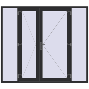 Купити Вхідні двері 2400x2100 мм REHAU SYNEGO