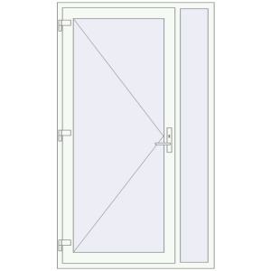 Купити Вхідні двері 1270x2150 мм REHAU Brillant-Design