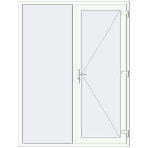 Купити Вхідні двері 1600x2100 мм REHAU SYNEGO
