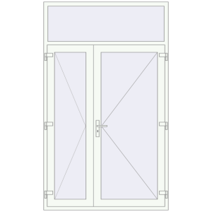 Купити Вхідні двері 1500x2500 мм REHAU SYNEGO