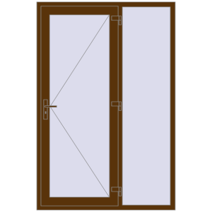 Купити Вхідні двері 1400x2100 мм REHAU Brillant-Design