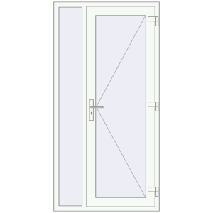 Купити Вхідні двері 1020x2020 мм REHAU Euro-Design 60