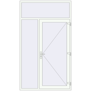 Купити Вхідні двері 1500x2600 мм REHAU Euro-Design 60