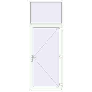 Купити Вхідні двері 1060x2800 мм REHAU Euro-Design 60