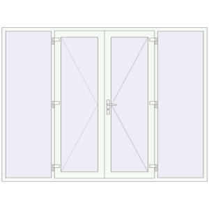 Купити Вхідні двері 2800x2100 мм REHAU SYNEGO