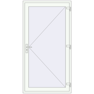Купити Вхідні двері 1100x2050 мм REHAU Euro-Design 60
