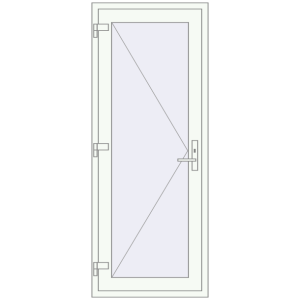 Купити Вхідні двері 780x2000 мм REHAU Euro-Design 60