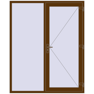 Купити Вхідні двері 1700x2100 мм REHAU Brillant-Design