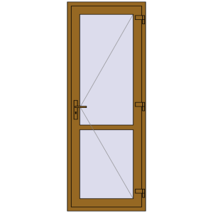 Купити Внутрішні двері 820x2190 мм REHAU Т94/60 LIGHT_OAK з двох сторін