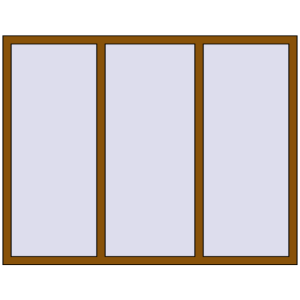 Купити Вікна 1800x1400 мм REHAU Euro 70 GOLDEN OAK з двох сторін