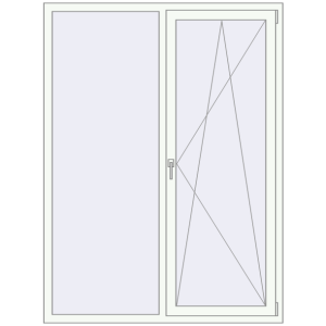 Купити Вікна 1420x1900 мм REHAU Euro 70