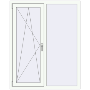 Купити Вікна 1100x1410 мм REHAU Euro 70