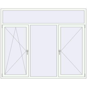 Купити Вікна 2200x1800 мм REHAU Euro 70