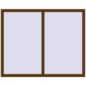 Купити Вікна 1500x1200 мм REHAU Euro 70 WALNUT з двох сторін