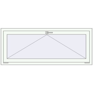Купити Вікна 1500x600 мм REHAU Euro 70 Білий (RAL 9016) з двох сторін