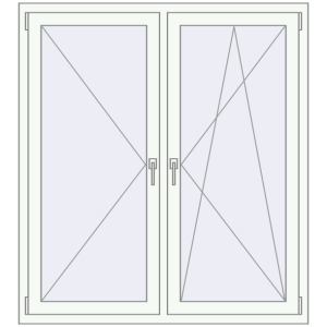 Купити Вікна 1290x1440 мм REHAU SYNEGO MD