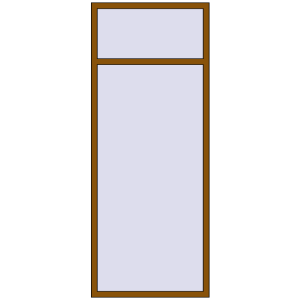 Купити Вікна 1000x2500 мм REHAU Euro 60 GOLDEN OAK з двох сторін