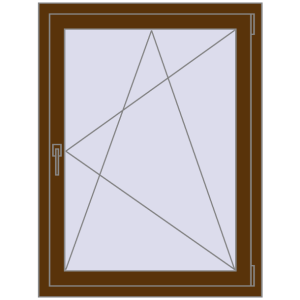 Купити Вікна 860x1130 мм REHAU Euro 60