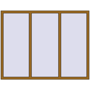 Купити Вікна 1800x1400 мм REHAU Euro 70 LIGHT_OAK з двох сторін