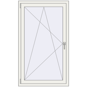 Купити Вікна 850x1440 мм REHAU Euro 60