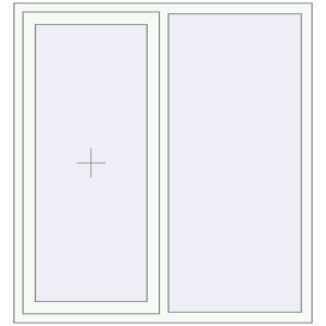 Купити Вікна 1400x1500 мм REHAU Euro 60 Білий (RAL 9016) з двох сторін