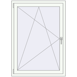 Купити Вікна 900x1300 мм REHAU Euro 70