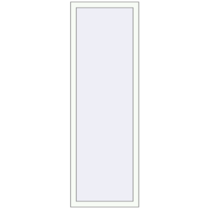 Купити Вікна 600x1750 мм REHAU Brillant-Design Білий (RAL 9016) з двох сторін