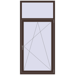 Купити Вікна 950x2000 мм Altest Pony 375