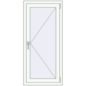 Купити Вікна 600x1250 мм REHAU Euro 60