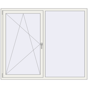 Купити Вікна 1750x1440 мм REHAU Euro 60