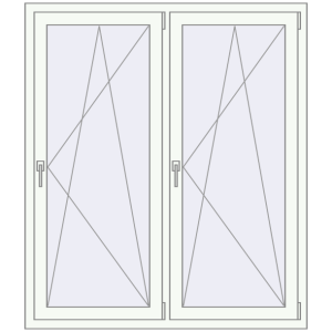 Купити Вікна 1300x1500 мм REHAU Euro 60