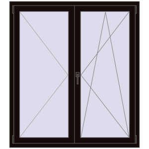 Купити Вікна 1300x1460 мм REHAU Euro 60