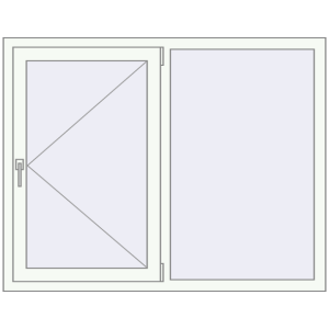 Купити Вікна 1400x1100 мм REHAU Euro 60