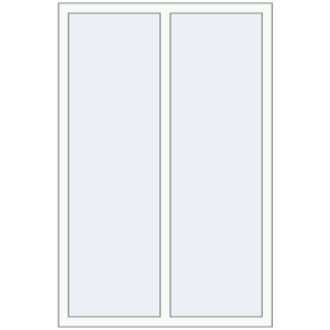 Купити Вікна 1070x1620 мм REHAU SYNEGO MD Білий (RAL 9016) з двох сторін