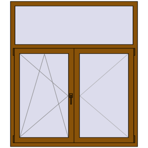 Купити Вікна 1400x1600 мм REHAU Euro 70