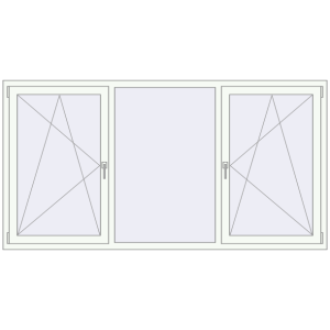 Купити Вікна 2300x1200 мм REHAU Euro 70