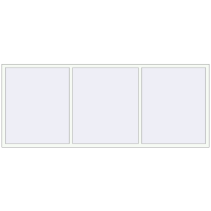 Купити Вікна 3000x1200 мм REHAU Euro 60 Білий (RAL 9016) з двох сторін