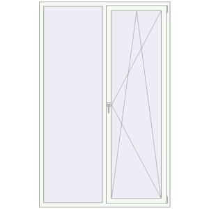 Купити Вікна 1500x2350 мм REHAU Euro 60