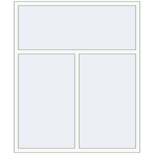 Купити Вікна 1500x1799 мм Altest Pony 375 RAL 9016 Traffic white з двох сторін