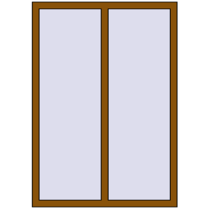 Купити Вікна 1100x1500 мм REHAU Euro 70 GOLDEN OAK з двох сторін