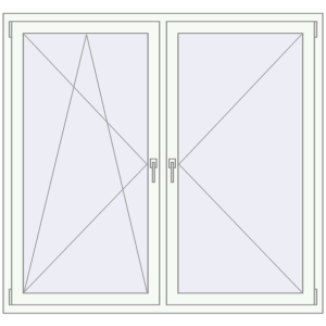 Купити Вікна 1600x1500 мм REHAU Euro 70