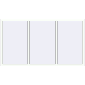 Купити Вікна 2235x1260 мм REHAU Euro 70 Білий (RAL 9016) з двох сторін