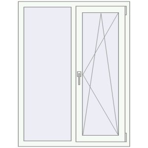 Купити Вікна 1000x1300 мм REHAU Brillant-Design