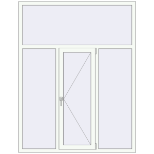 Купити Вікна 1550x2000 мм REHAU Euro 60 Білий (RAL 9016) з двох сторін