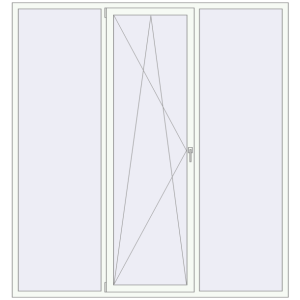 Купити Вікна 2250x2400 мм REHAU Brillant-Design