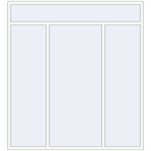 Купити Вікна 2200x2400 мм REHAU SYNEGO MD Білий (RAL 9016) з двох сторін