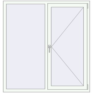 Купити Вікна 1400x1450 мм REHAU Euro 60