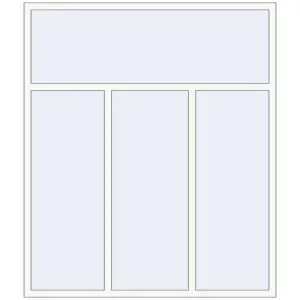 Купити Вікна 1800x2100 мм REHAU Euro 60 Білий (RAL 9016) з двох сторін